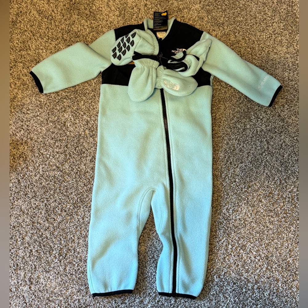 The North Face 12-18 month BABY DENALI 1 PC SET ATOMIZER BLUE